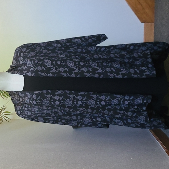 NWT APNY Floral Print Kimono size M - Picture 7 of 7